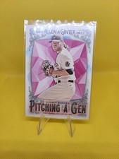 CORBIN BURNS 2022 Topps Allen & Ginter Pitching a Gem Insert Card #PAG-21