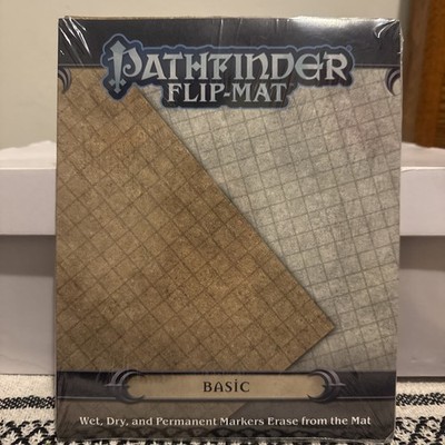 Paizo Pathfinder Flip-Mat Basic Durable Laminated Mat Rpg Game Accessory