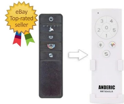 TX045-LR White Version for Home Decorators Collection Ceiling Fan Remote Cont...