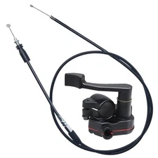 7/8''/ 22mm Thumb Throttle Cable Accelerator Handle Assembly Fit for 50cc 70cc 