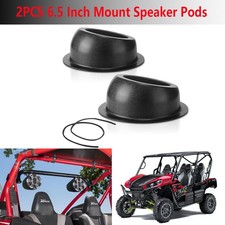 6.5 Inch Angled Speaker Pod Enclosure Helm Motor Coach Buggy Golf Cart 6 1/2 "