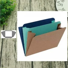 Pocket Metal Cutting Dies Scrapbooking Embossing Blade Punch Stencils Cut Mould