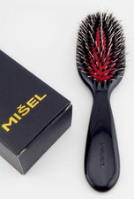 Portable Travel Size Mini MISEL Professional Boar Bristle  Nylon Hair Brush