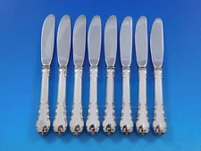 Modern Victorian by Lunt Sterling Silver Butter Spreader HH Modern 6 1/4" Set 8