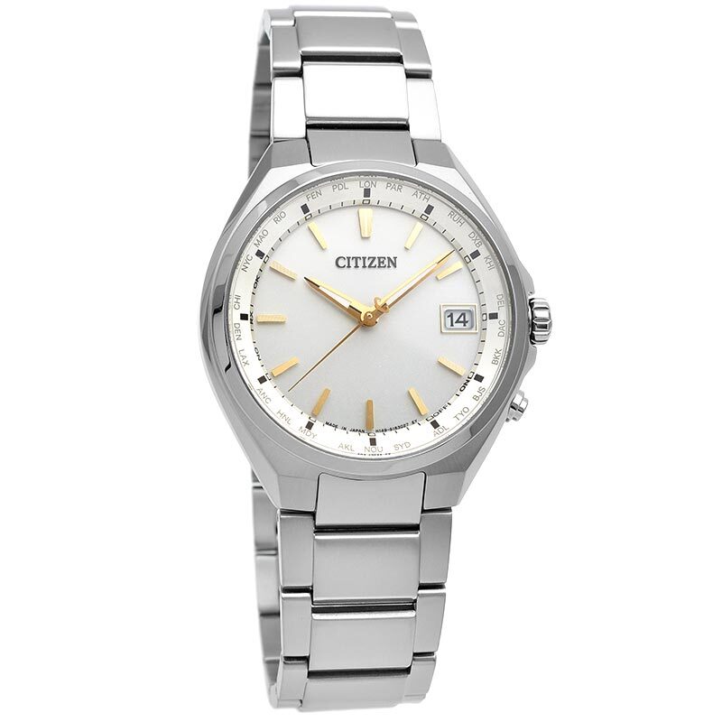 CITIZEN ATTESA CB1120-50P Eco-Drive Titanium Radio Solar Watch