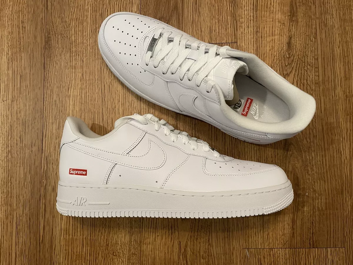 White hotsell af1 supreme