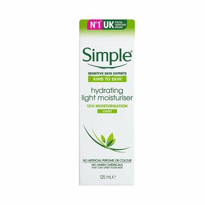 simple facial hydrating light moisturizer