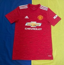 MANCHESTER UNITED 2020-2021 HOME SOCCER JERSEY FOOTBALL SHIRT ADIDAS Sz.S