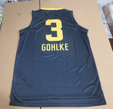 Retro Gohlke #3 Basketball Jersey Sticthed Custom Names
