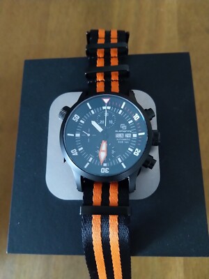 Elements Sub Two Swiss Made 7750 Elaboré Automatik Chronograph