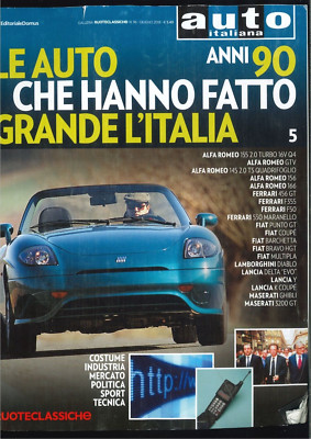 Auto italiana  rivista auto che hanno fatto grande italia