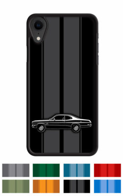 1970 Plymouth Duster Coupe ''Stripes'' Cell Phone Case Apple iPhone Samsung Galaxy