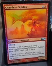 Chandra's Spitfire FOIL Magic 2011 / M11 NM Red Uncommon Magic Card *Pack Fresh*