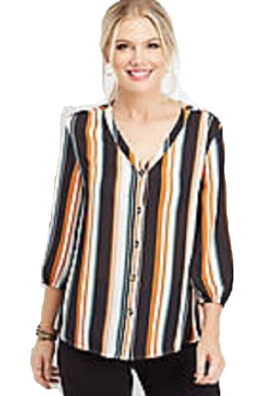 Blusa de Rayas Informal Maurices para Mujeres