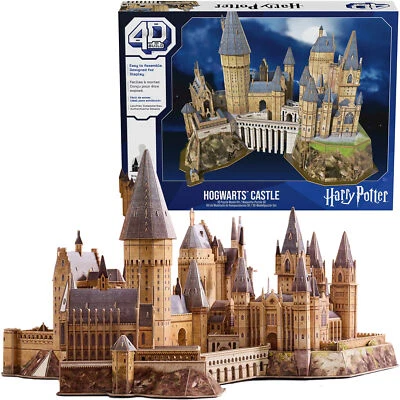 SPIN MASTER Puzzle 4D Build Harry Potter Hogwarts Castle 3D Modell zum Zusammenbauen