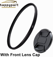 72mm HD UV Filter With 72mm Front Lens Cap Co...