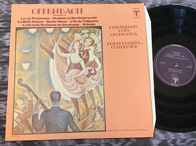 LP NM OFFENBACH Overtures Cincinnati Pops Orchestra Erich Kunzel Barbe-bleue  79