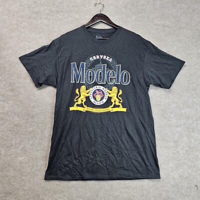 MODELO Especial T-shirt Mexico Cerveza Mexican Beer Streetwear Men's Tee Size L 