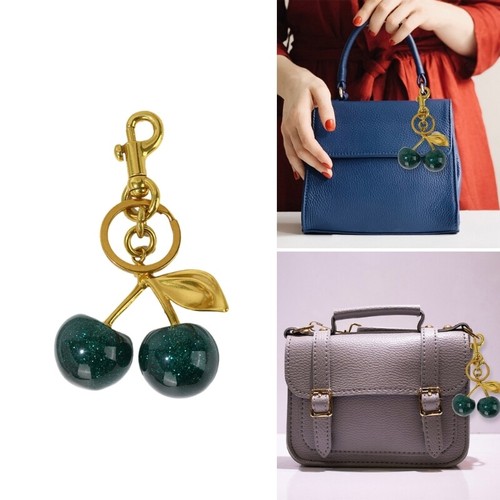 Stylish Cherrys Bag Charm Sturdy Alloy Fashion Accessory for Everyday Use - 第 2/12 張圖片