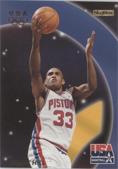1996 Skybox USA Basketball - Grant Hill #12 - 1 of 2