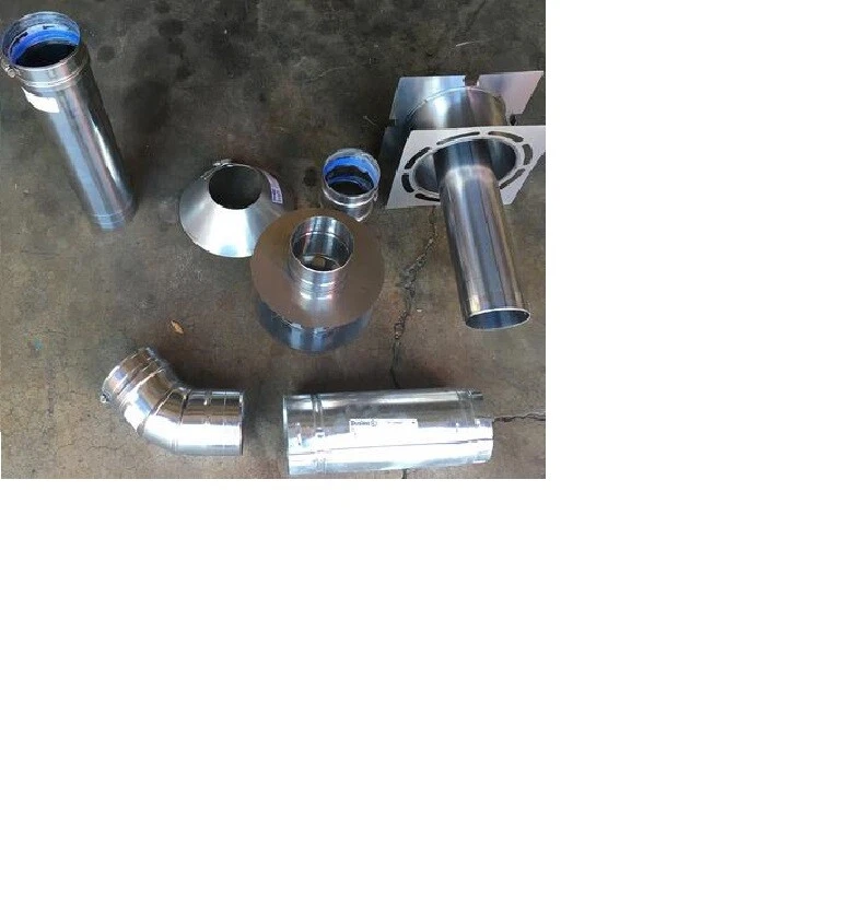 3 Stainless Steel Garage Heater Horizontal Vent Kit - Full Kit used with  Modine | eBay