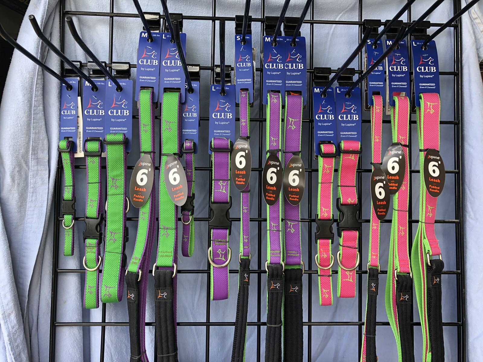 NWT Dog Pet Collars & Leashes Lupine Brand Lifetime Guarantee Club