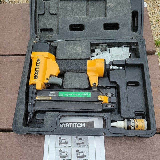 BOSTITCH SB1850BN 18 Gauge 5 8 Inch to 2 Inch Air Brad Nailer Nail