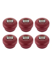 6 Pack PRORASO Red Shaving Soap Sandalwood With Shea Butter, 150ml jar
