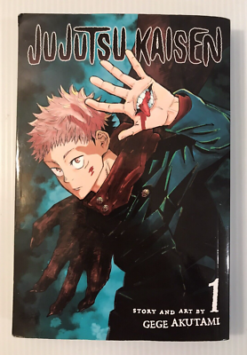 Jujutsu Kaisen Vol. 1 English Manga By Gege Akutami VIZ Shonen
