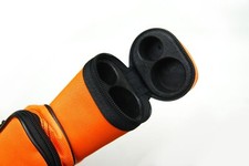 Delta MACARON 1x1 Hard Pool Cue Case Orange.
