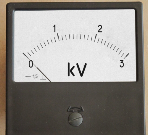 0-3000V DC±1.5% 80x80mm M42300/X Voltmeter without Additional Resistance - Picture 1 of 12
