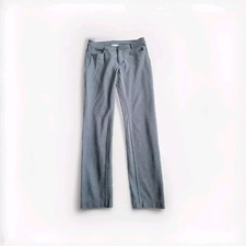 ATHLETA Women's 6 Ponte Skinny Knit Casual Pants Skinny Charcoal Gray