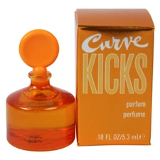 Curve Kicks by Liz Claiborne for Women Miniature Perfume 0.18 oz. New in Box