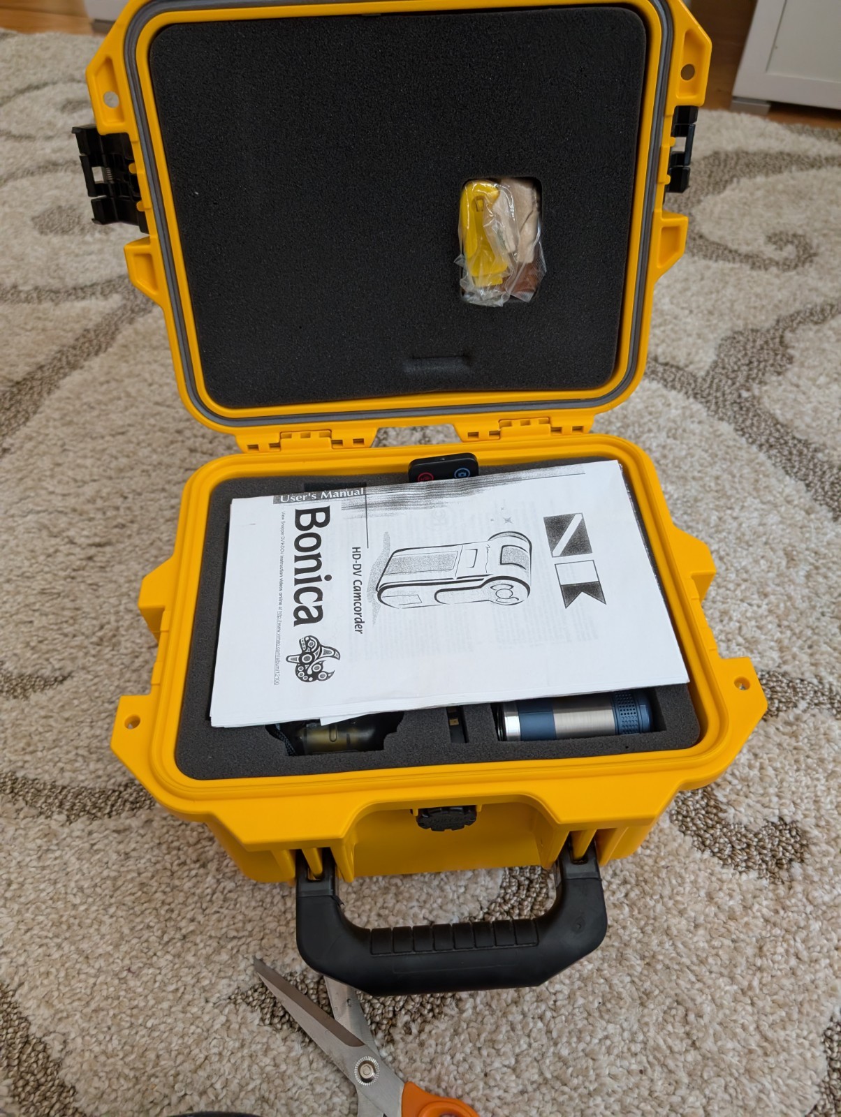 Bonica Underwater Dive Recorder and accessories w/ Storm Case