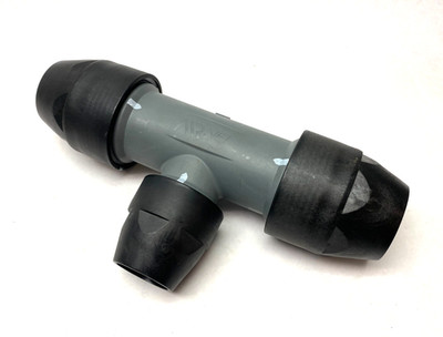 Airnet 2811 5407 80 Reducer Tee Pipe Coupling Fitting DN 50 2'' to DN40 1-1/2''