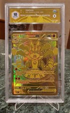 Carta Pokemon MEGA LUCARIO EX GOLD Mega Evoluzione 188/132 NM Ita🇮🇹 GRAAD 10