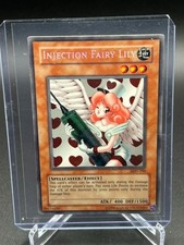 Yugioh TCG Injection Fairy Lily LOD-100 Secret Rare LP