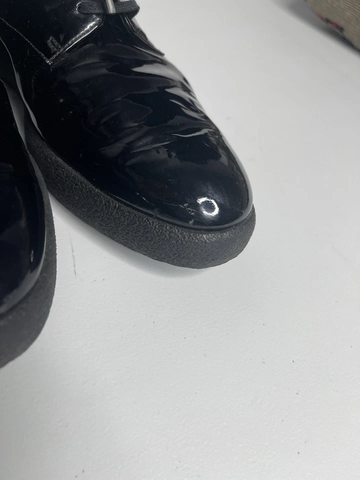 Oxford Robert Clergerie Feydoj charol negro, talla 40,5 EE. UU. 10 Foto 4 de 4