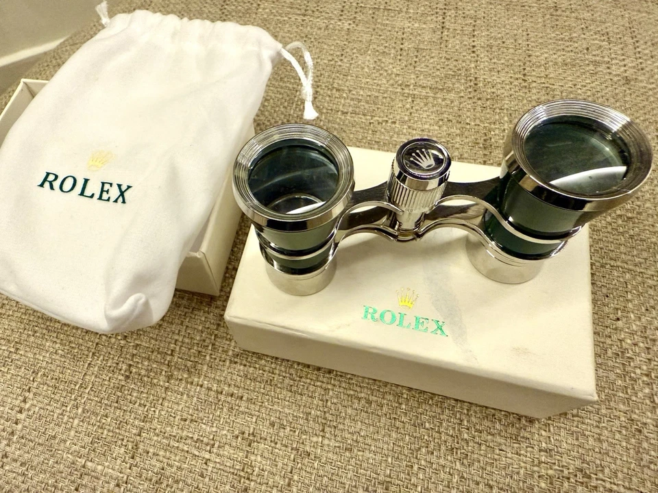 💚👑🔭Rolex Green Opera Binoculars – Brand New Collectible w/ Box & Pouch 🔭👑💚 - Image 4 of 4