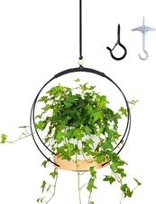 Plant Hanger Indoor - Macrame Hanging Plant Holder for Ceiling, Decorative Hangi