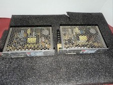 MEAN WELL S-60-24 & 12 (2) POWER SUPPLY 100-240VAC 2A