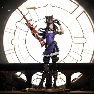 League of Legends LOL Caitlyn Kiramman Statue Figure Model Sheriff of Piltover