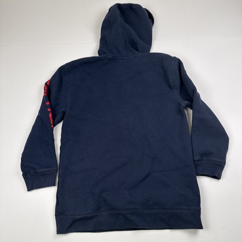 Carhartt Youth Hoodie Navy Blue Pullover Size L (14โ16) - Picture 7 of 10