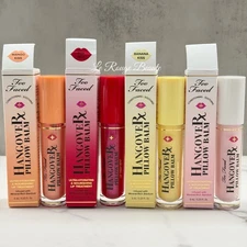 Too Faced Hangover Rx Pillow Balm Hydrating Lip Treatment Gloss *Pick Your Shade