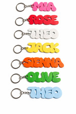 Custom Name Keychain | Personalized Keyring | Custom Color
