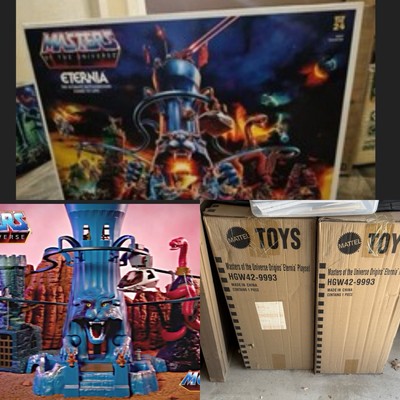 Masters of the Universe Exclusive Origins Eternia Playset SEALED NEW HGW42-9993