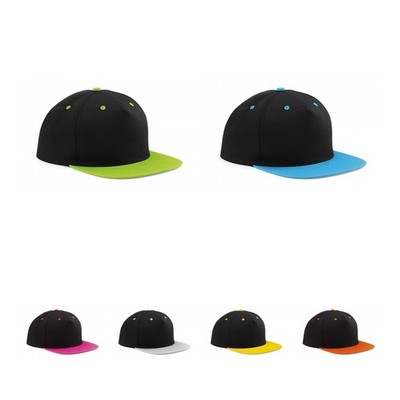 BEECHFIELD Snapback-Cap Mütze 5-Panel Baseball Kappe Mütze Contrast 610 NEU