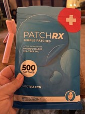 Fast-Acting Hydrocolloid Acne Patches - 500 Pimple Stickers for Clear Skin