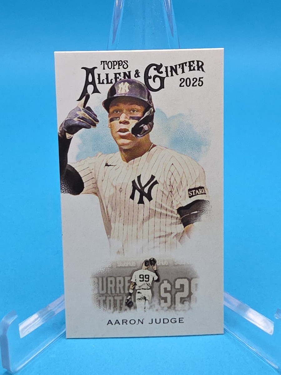 Aaron Judge 2025 Topps Allen & Ginter #N222-2 Mini 1889 Variation