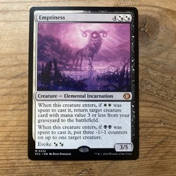 Emptiness (Borderless) - Lorwyn Eclipsed - Mythic